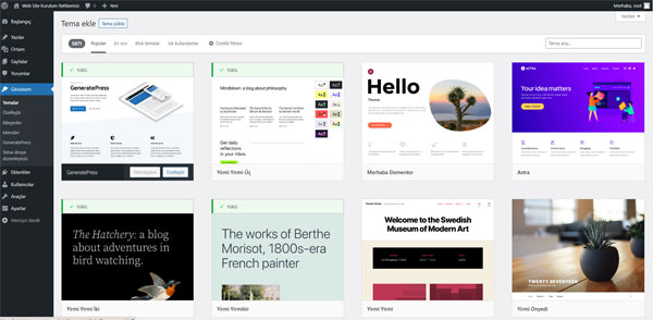 wp theme